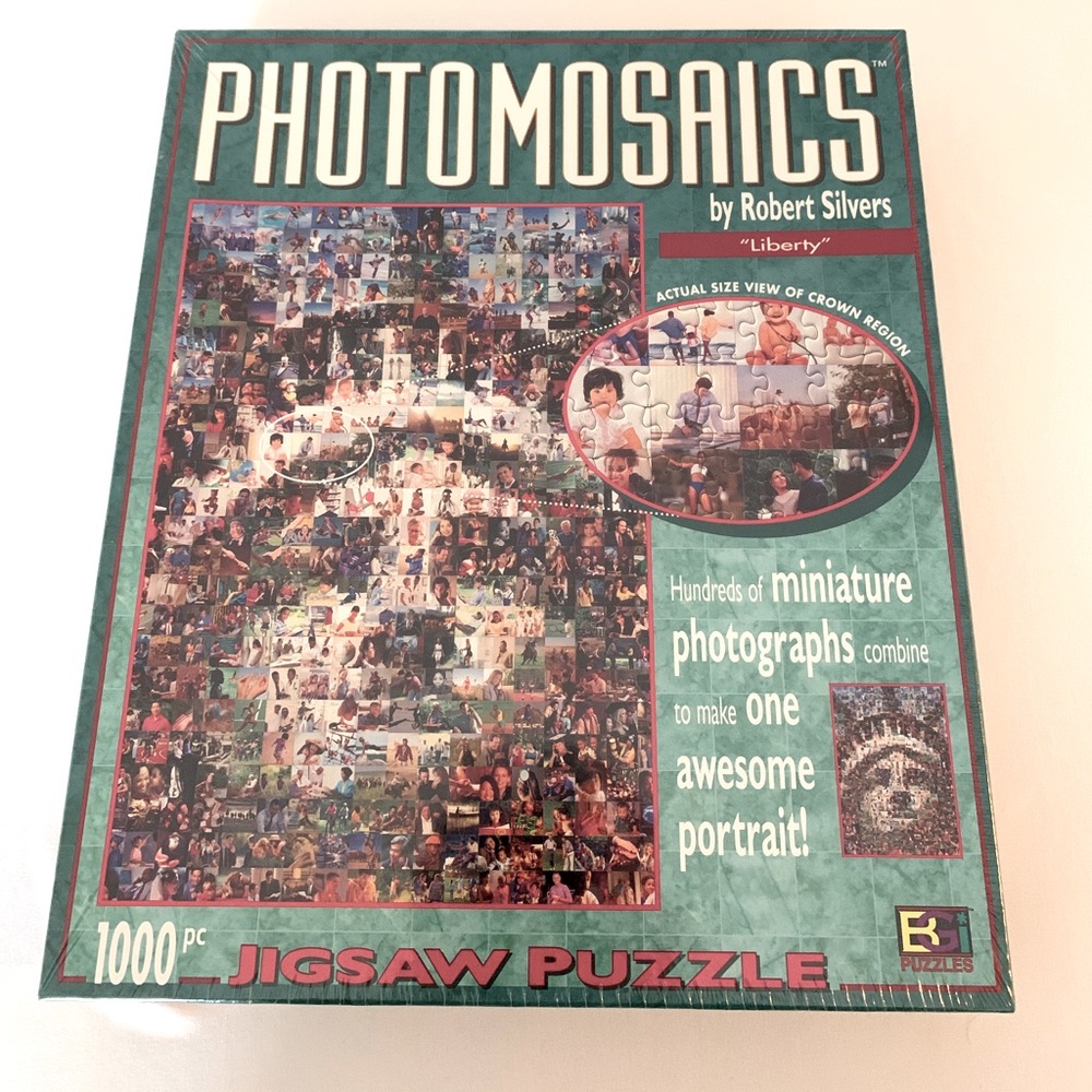 NWOT Photomosaic 1000 Piece Robert Silvers